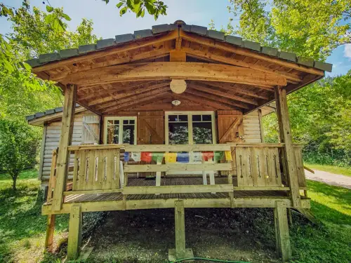 Chalet Camping Pyrénées-Orientales Pays Cathare